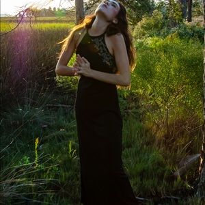 Long Black Dress